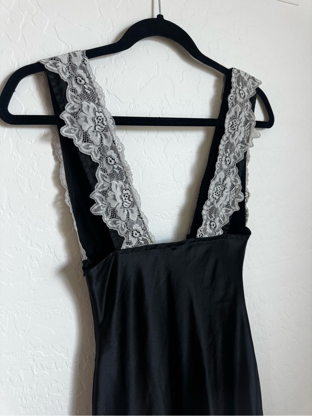 Princess Polly Nourish Lace Trim Satin Cocktail Dress - Picture 6 of 7